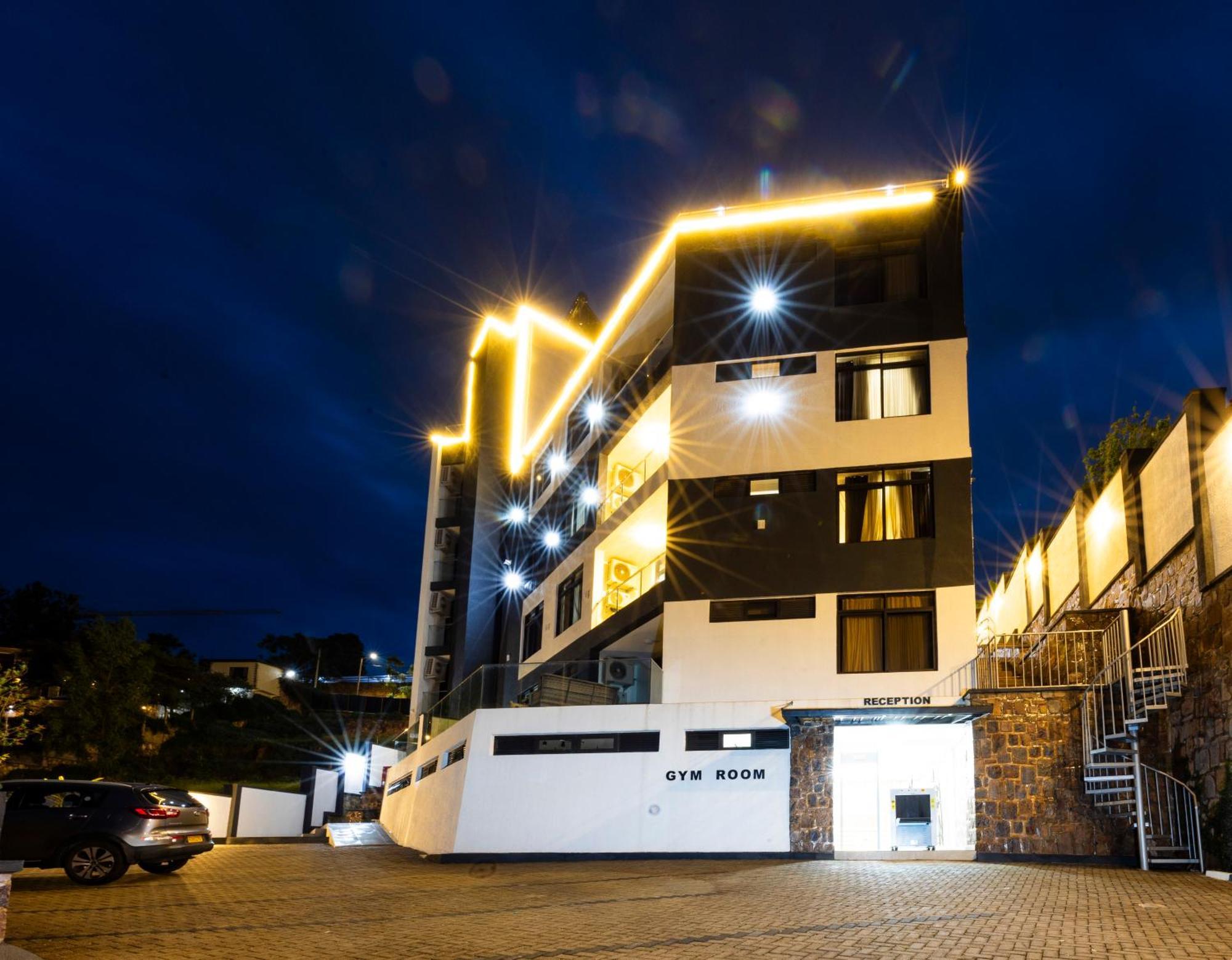 Cascadia Apartments Кигали Экстерьер фото