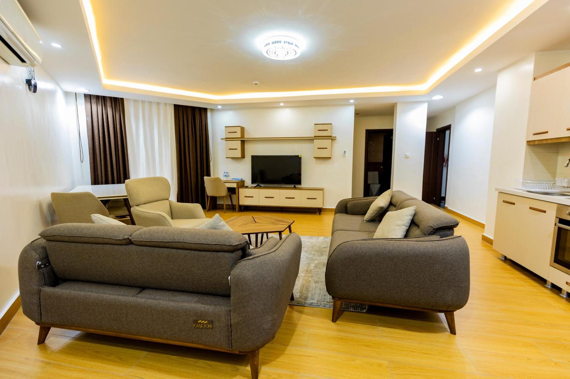 Cascadia Apartments Кигали Экстерьер фото
