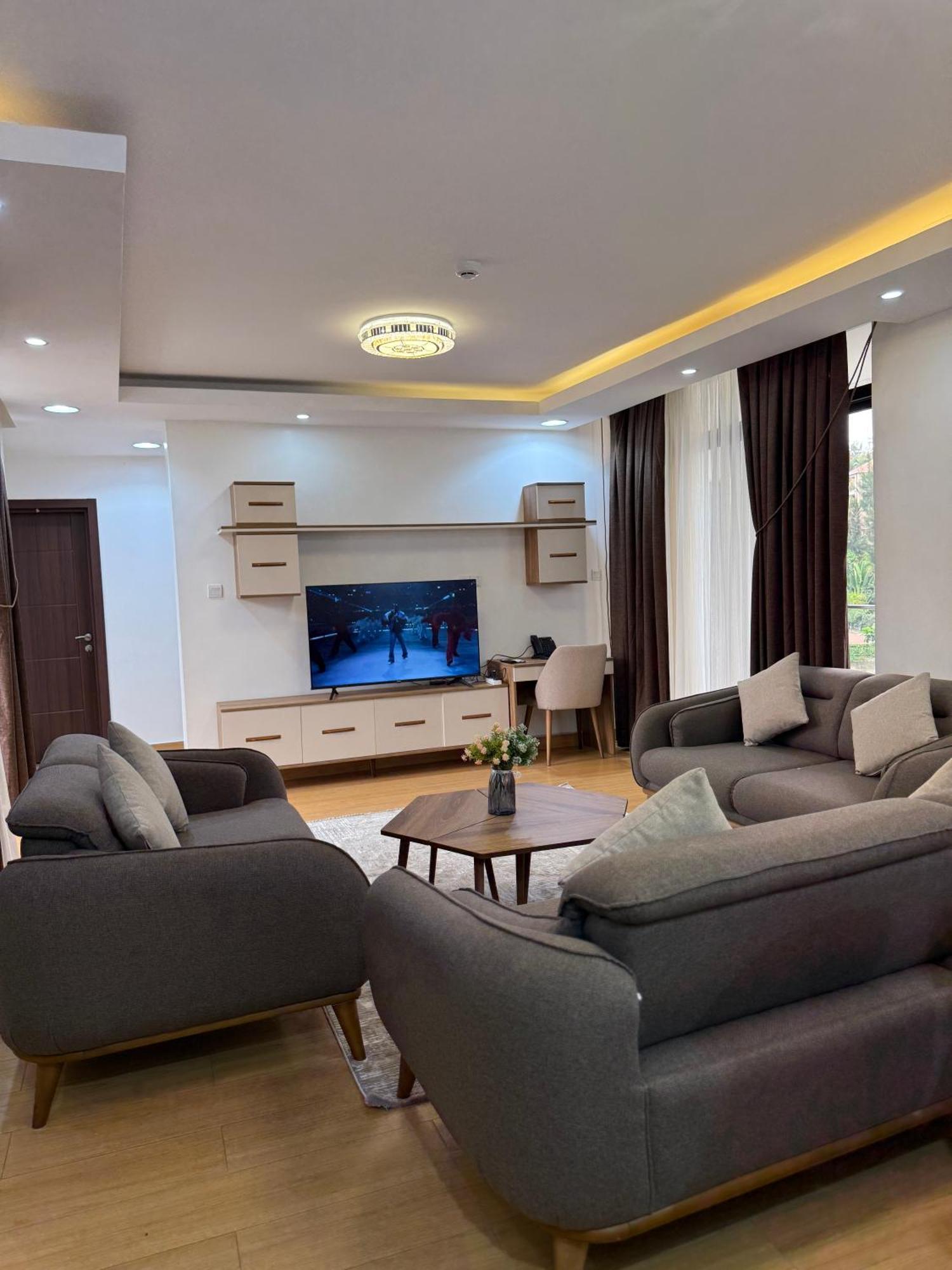 Cascadia Apartments Кигали Экстерьер фото